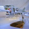 Model of McDonnell Douglas F-4 Phantom II with detailed craftsmanship.
