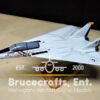 Model of McDonnell Douglas F/A-18C Hornet VFA-2 Bounty Hunters with detailed craftsmanship.