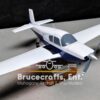 Model of Mooney M20E Super 21 (F-BVFZ) with detailed craftsmanship.
