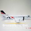 Model of Saab 340 Rex Airlines with detailed craftsmanship.
