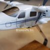 Model of Tecnam 2006T (EC-MZZ) with detailed craftsmanship.